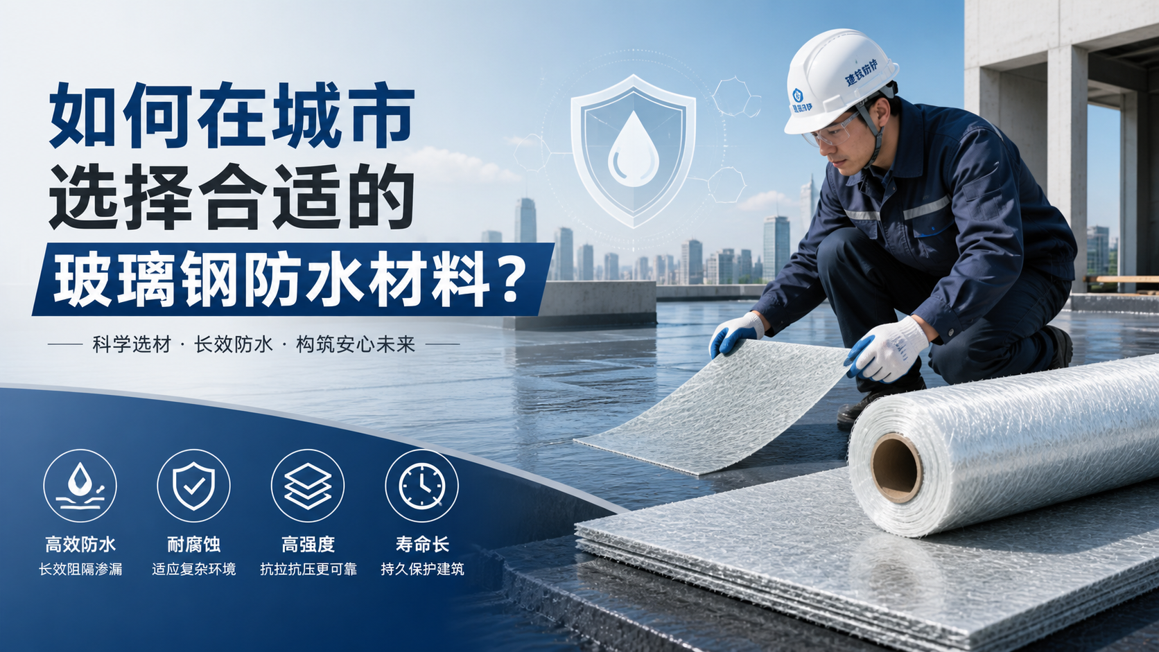 如何在海南选择合适的玻璃钢防水材料？