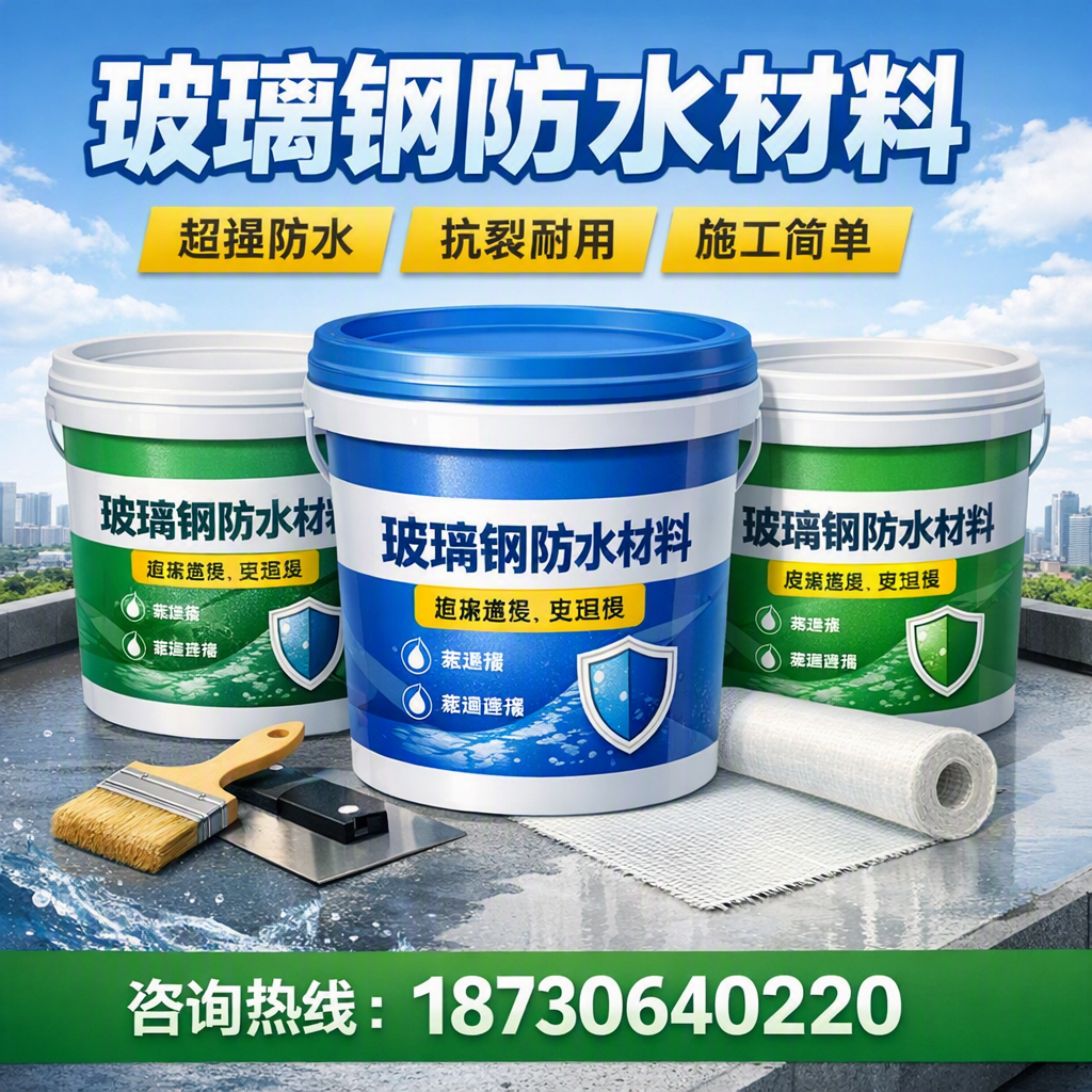 了解玻璃钢防水材料的市场趋势,海南 企业不可不知